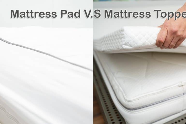mattress pad vs mattress topper