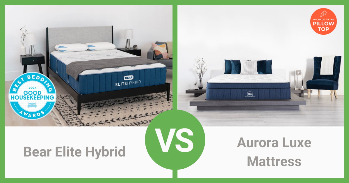 Bear Elite Hybrid VS the Aurora Luxe Mattress
